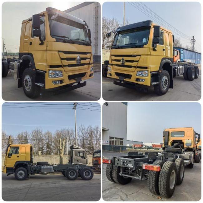 New Sinotruk HOWO T7 Hohan 6X4 10wheel 340HP 380HP 400HP 430HP Used Tractor Truck Price for Sale