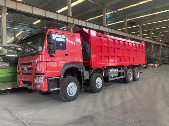 8X4 Dump Truck Sinotruk Tipper 12 Tires 12wheel Dump Truck