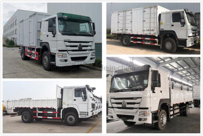 Sinotruk HOWO Hohan Cdw 4X2 Mini Van Box Cargo 3 Ton Dump Truck