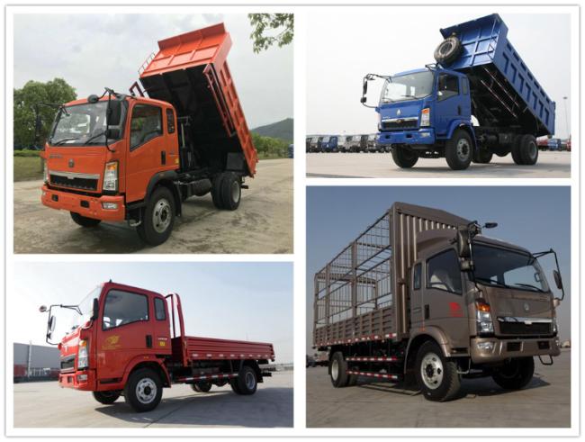 Dongfeng Sinotruk HOWO Small 6 Tyre 4X2 10m3 Dump Truck for Sale