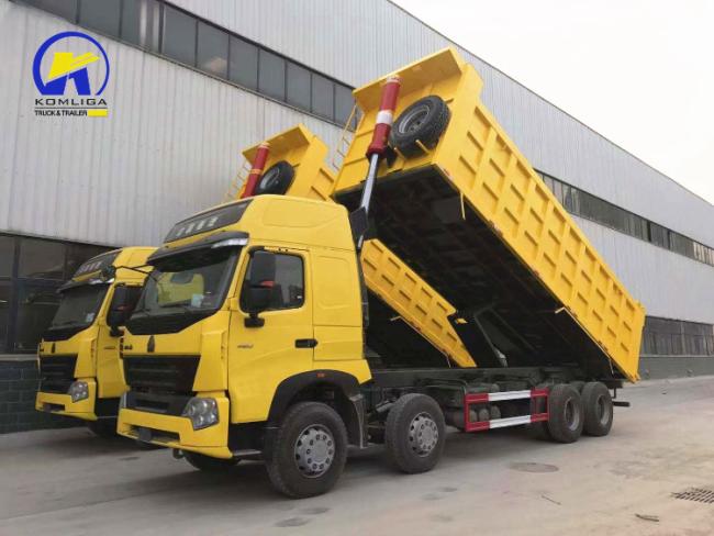 Sinotruk HOWO T7h Cabin Dump Truck Heavy Duty Tipper Truck for Sale