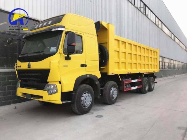 Sinotruk HOWO T7h Cabin Dump Truck Heavy Duty Tipper Truck for Sale