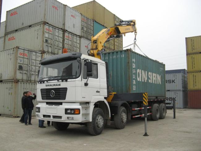 New and Used Shacman Crane Truck / Truck with Crane