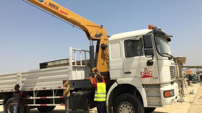 New and Used Shacman 4X2 Crane Truck/Truck Crane