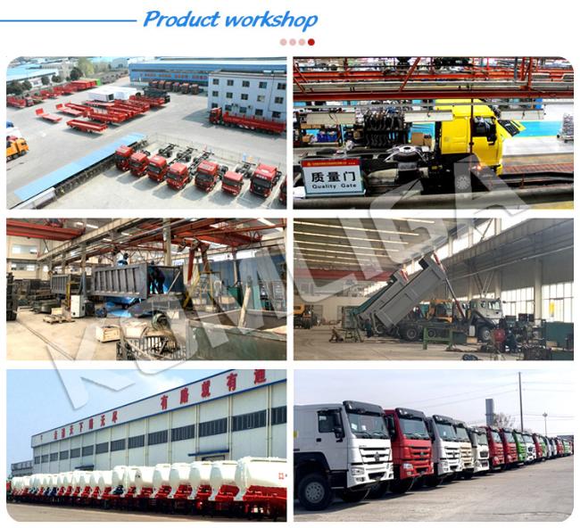 HOWO 4X2 Light Duty Mini Truck Cargo Dump Truck
