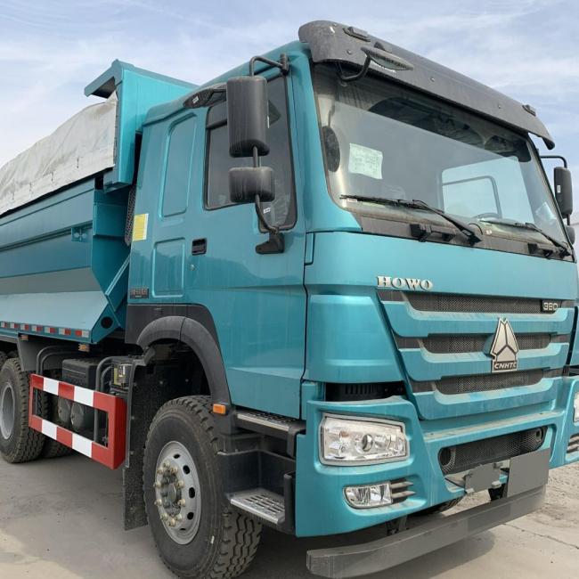 New and Used Sino Truck HOWO 6X4 Dump Truck with Tarpaulin