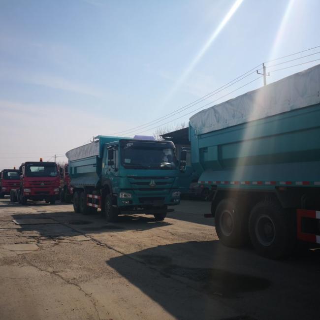 New and Used Sino Truck HOWO 6X4 Dump Truck with Tarpaulin