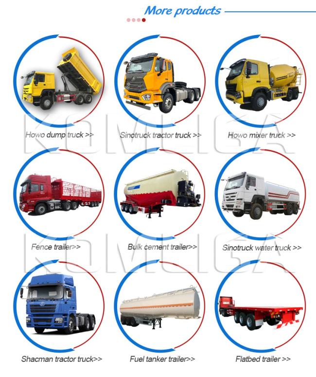 Used HOWO 6cbm 8cbm 9cbm Self Loading Concrete Mixer Truck with Pump
