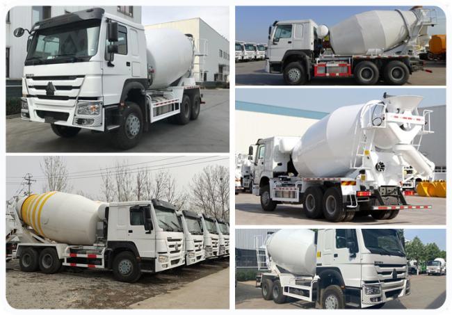 New Used 6X4 HOWO 10 Wheels Diagram Concrete Cement Mixer Truck