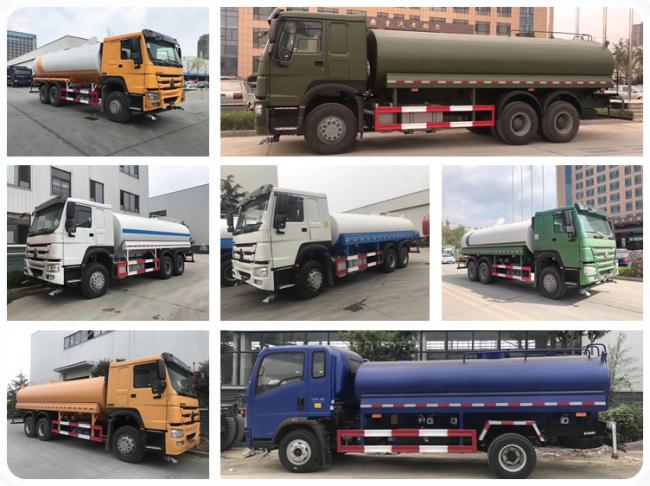 6X4 20000liters New Water Tank Sprinkler Truck