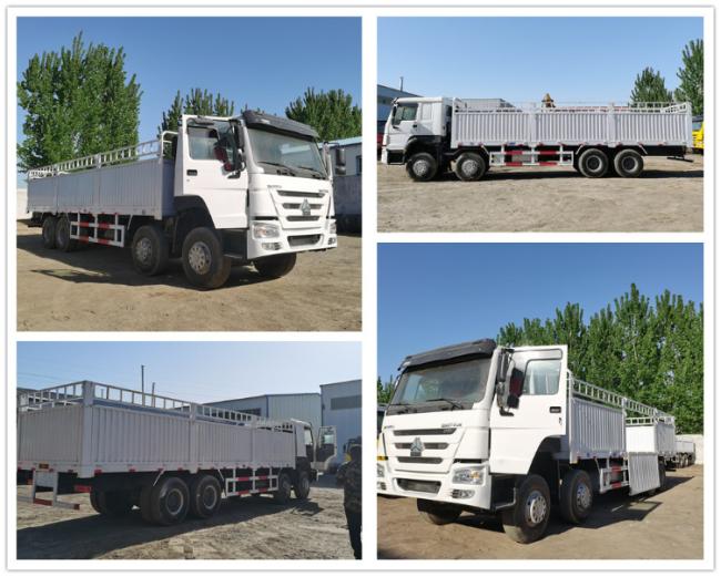 2019 Year Sinotruck HOWO Used 6X4 10wheels Fence Trailer Truck Dolly Full Side Wall Board Container Cargo Truck