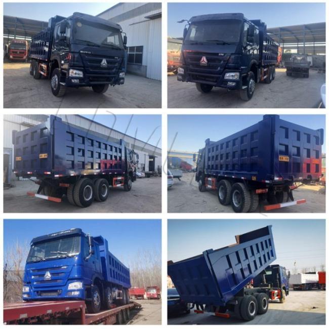 High Quality 6X4 Heavy Duty 3 Axle 10 Wheels Sinotruk HOWO Used Dump Truck