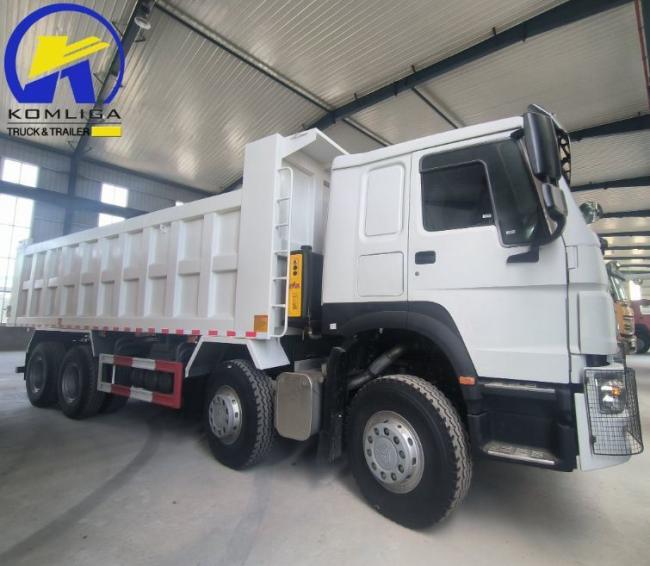 New Sinotruk HOWO Tipper Truck 8X4 12wheels 371HP 380HP 400HP 40tons Good Condition Mining Used Dump Truck for Sale