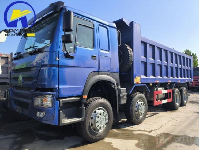 New Sinotruk HOWO Secondhand Good Condition 8X4 12wheel 371HP 380HP 400HP Used Dump Truck Price for Sale