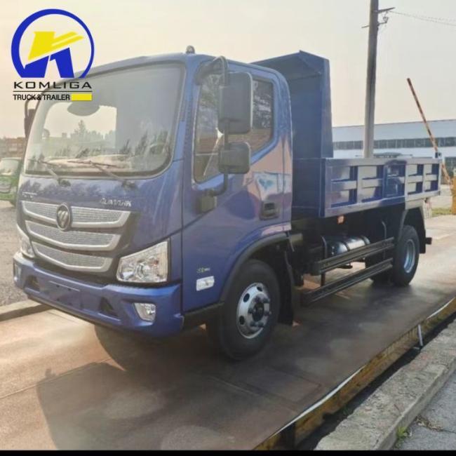 New Sinotruk HOWO Hohan Foton 4X2 6wheel Mini Dump Truck Price for Sale