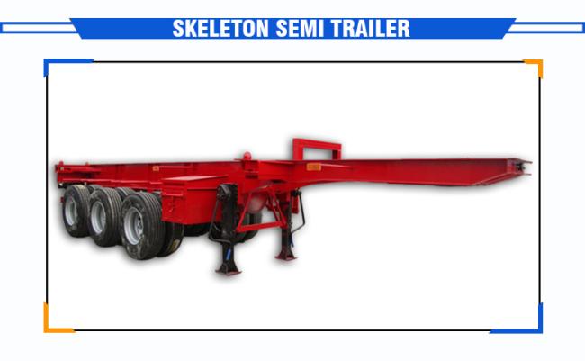 Hot Sale 40foot Shipping Container Tipper Trailer