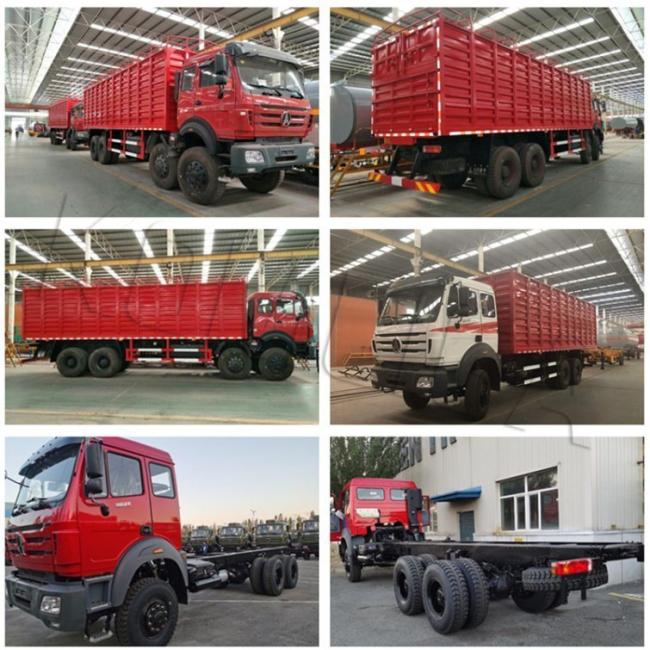 New and Used North Benz 6X4 Cargo Truck Beiben 8X4 Dump Truck