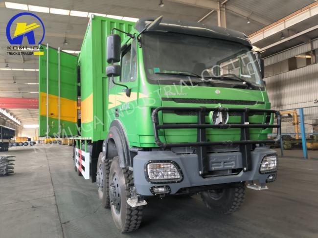 Benz Beiben Heavy Duty 8X8 Cargo Truck to Africa
