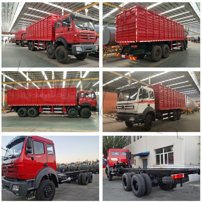 2024 New Beiben 6X4 6X6 8X4 10wheels Dump Truck Used 380HP 420HP North Benz Tipper Cargo Truck