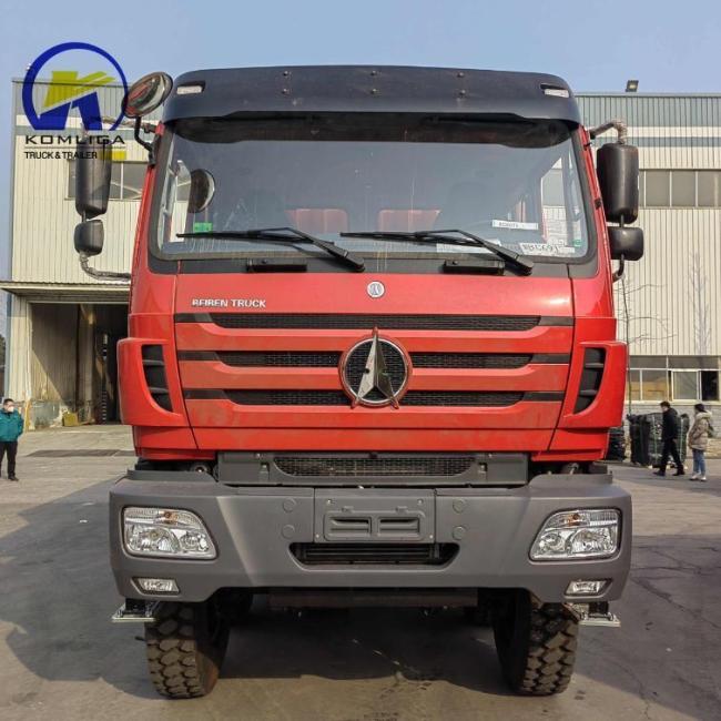 New Beiben Benz 8X8 12wheel Van Style Box Cargo Truck Price for Sale