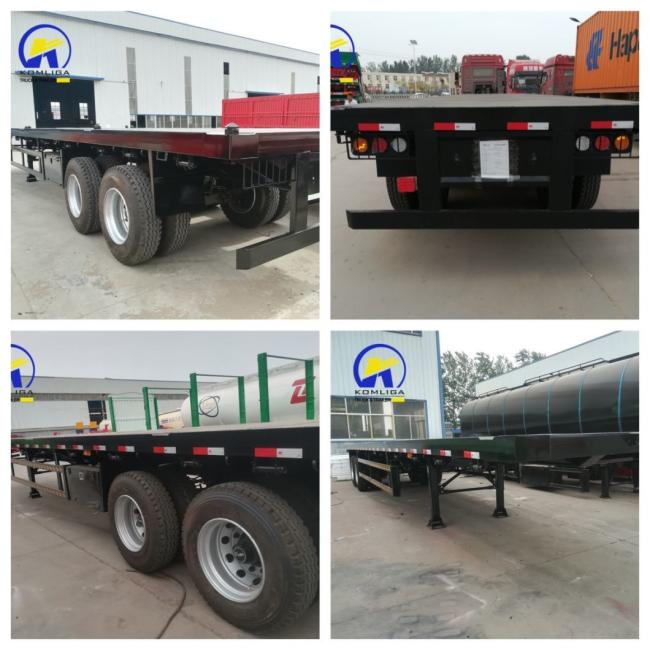20ton 30ton 2 Axles Used Truck Semi Trailer for Sale