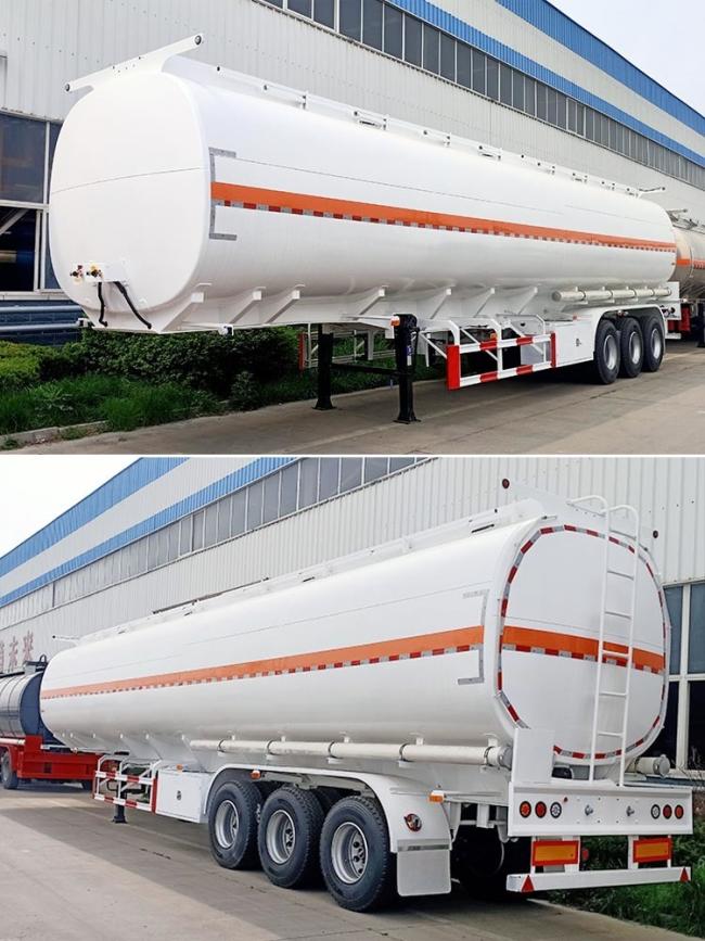 China Factory Fuel Tank Truck Crude 18000 Gallon Oil Tanker Trailer for Sale