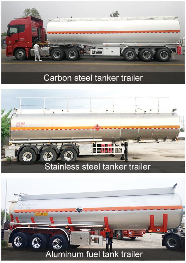 Used Oil/Fuel/Diesel/Gasoline/Crude/Water/Milk Transport Tank/Tanker Truck Semi Trailer
