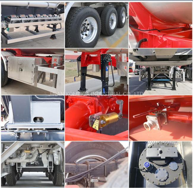3 Axles 45cbm 42cbm Petro Fuel Petroleum Tankers Trailer for Sale
