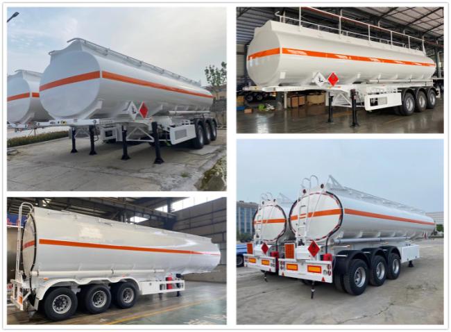 New 2 Axles 3 Axles 4 Axle Fuel Tanker Semi Trailer