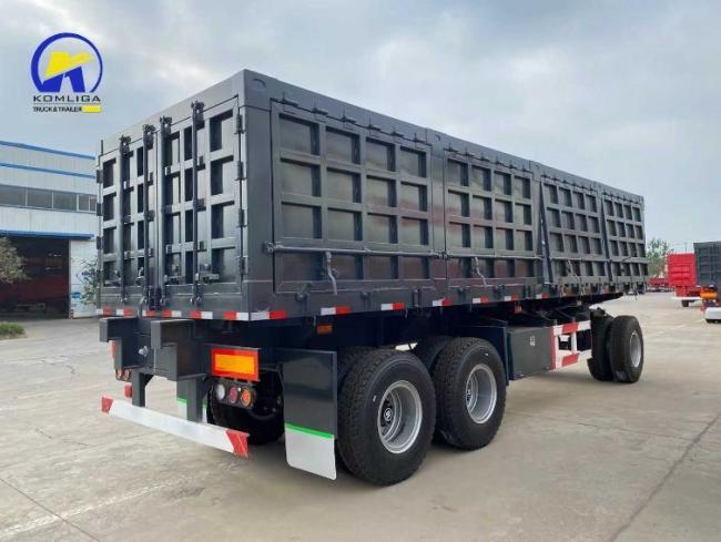 3axle 20tons 25tons 30tons New Full Trailer Truck for Sale