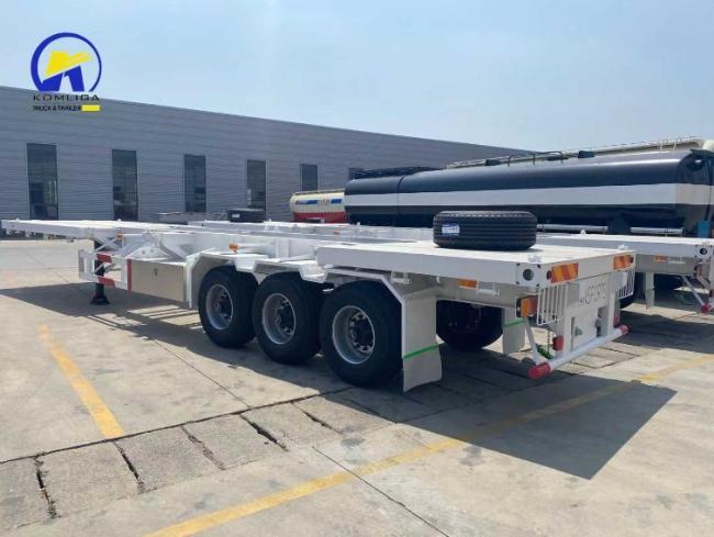 Hot Selling 2axle 3axle 20FT 40FT Skeleton Trailer for Container New Skeleton Semi Trailer Price for Sale