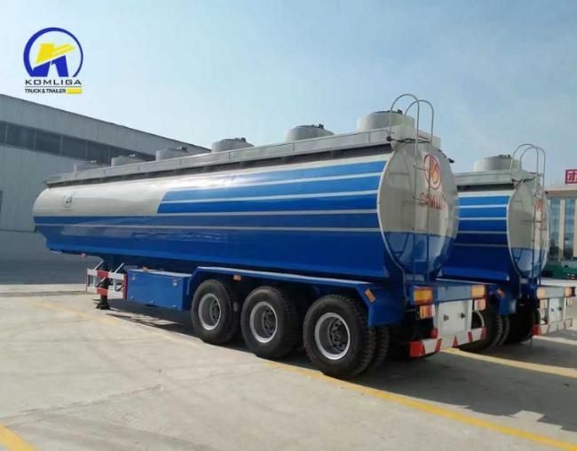 Cheap New 2axle 3axle 4 Axle 45000liters 5000liters Aluminum Feul Tank Trailer for Sale