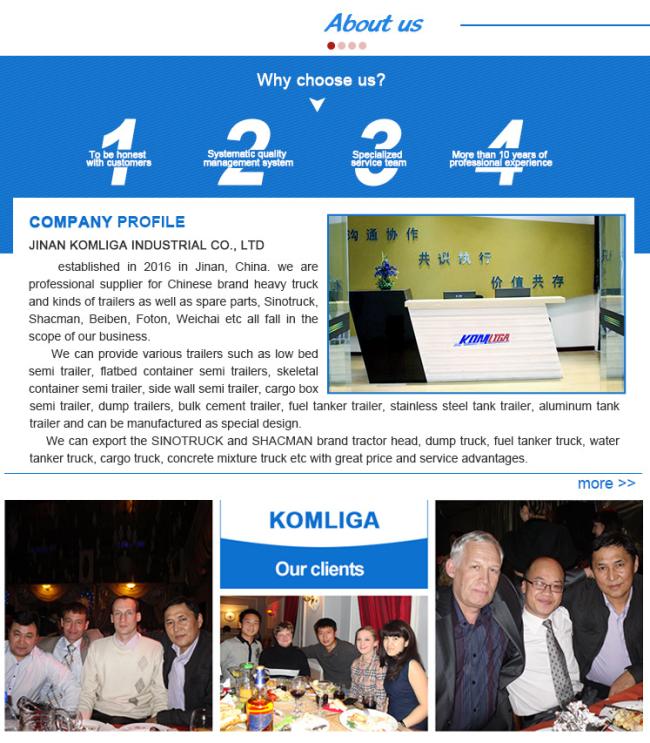 2 Axle 3 Axles Bulk Cement Trailer for Sale