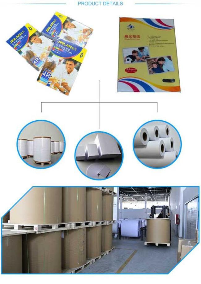 RC and Cast Coated Matte High Glossy Waterproof Inkjet Printing Photograph Photo Paper