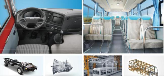 New and Used 31-50 Seats Coach Bus for Tansport