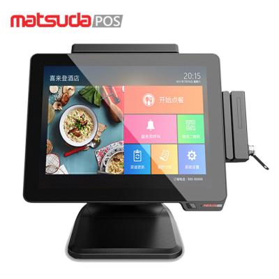 China OEM Accepted Single Screen 15 Inch All In One Matsuda POS Machine for sale