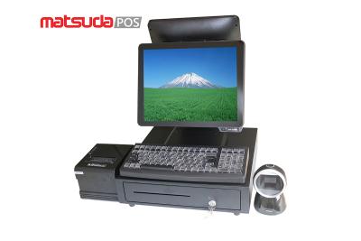 China Pharmacy 64G 128G SSD Dual Screen Pos System 15 Inch for sale