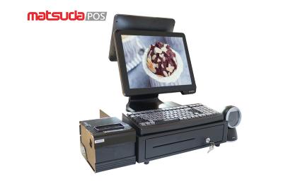 China 4G 8G Ram Dual Touchscreen All In One Pos Systems for sale