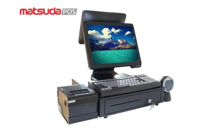 China Matsuda Double Screen All In One POS Terminal For Bar for sale
