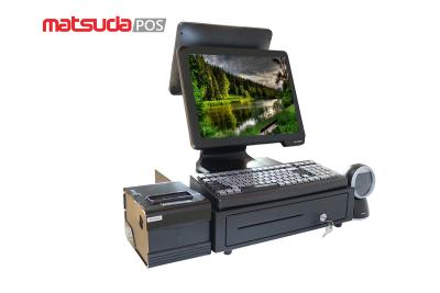China Hot Selling 15 Inch Dual Touch Screen All In One Pos System For Sale for sale