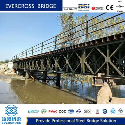 Chine Assemblage Portable Bailey Steel Bridge Ponte en acier inoxydable personnalisée à vendre