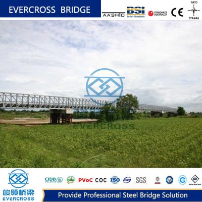 China Puente modular de acero de acero de construcción de puentes de armadura de acero GW Tipo D en venta