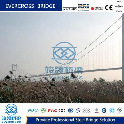 China Flexible And Durable Steel Wire Suspension Bridge Custom Traffic For High Load for sale