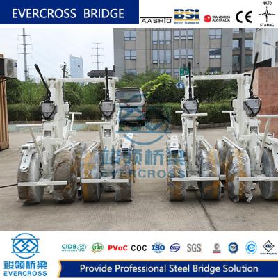 China Conjunto de rodadura de contenedores pesados Conjunto de movimiento de rodillos de cilindros hidráulicos en venta
