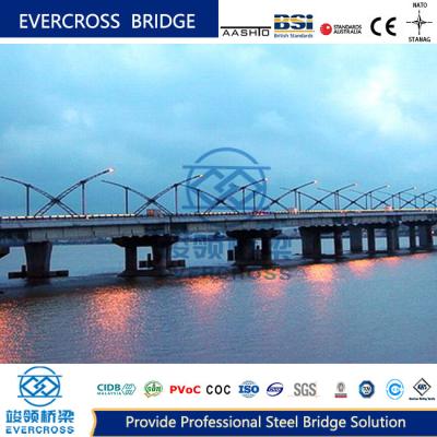 China Composite Beam Prefabricated Steel Bridges Truss Bridge Light Weight for sale