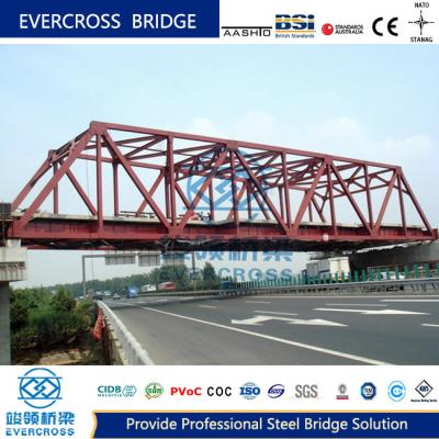 China Hot Dip Galvanized Deck Type Truss Bridge for sale