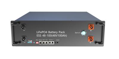 China Micro Vision 48V 50Ah Rackmount Telecom Lifepo4 Battery Pack 2.5Kw For Solar System for sale