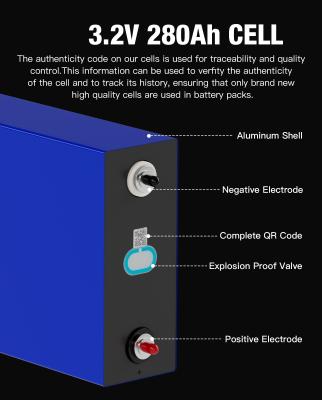 Китай LiFePO4 CATL LiFePO4 Литий 3.2V 280Ah Призматические батареи продается