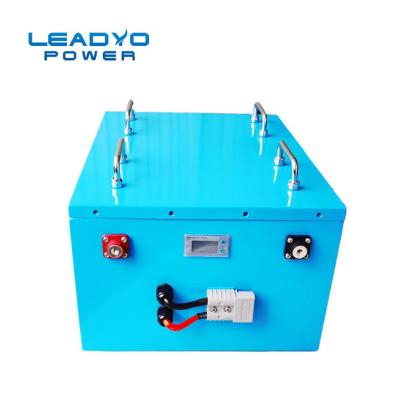 中国 太陽系のための再充電可能な48V Lifepo4電池100Ahの高温保護 販売のため