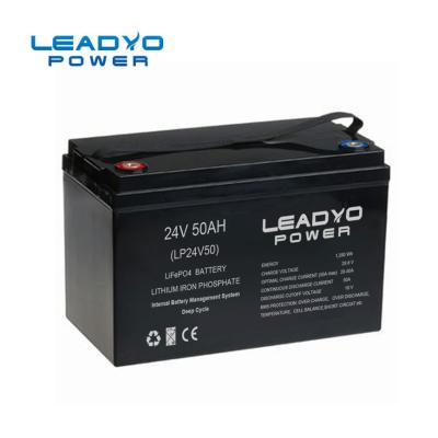 China Peso ligero elegante de la batería 24V 50Ah de la máquina de la limpieza del piso LiFePO4 en venta